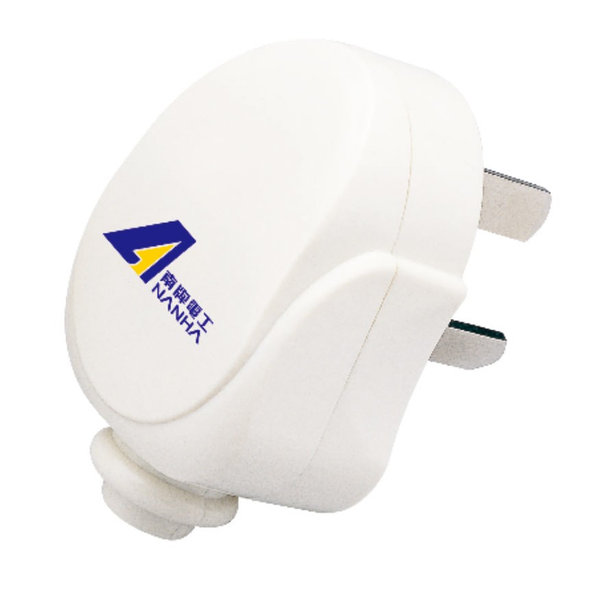 單相二級帶接地插頭